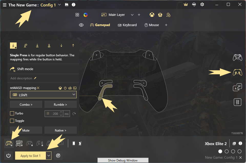 How to map paddles on Xbox Elite 2 controller on PC