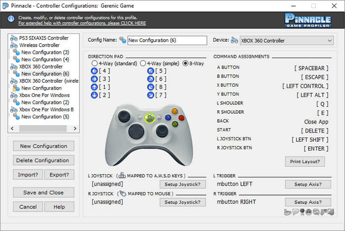 Joy2Key PC Review (how to bind your controller for keyboard only games) –  Games That I Play