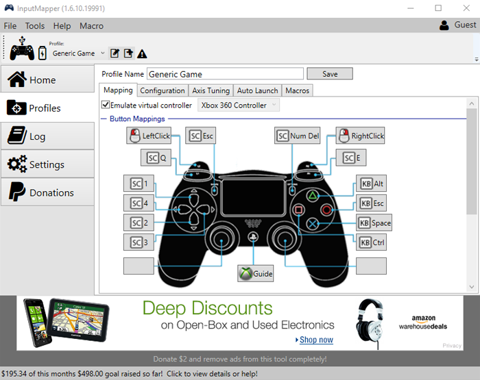 elite dangerous download ps4 controller setup