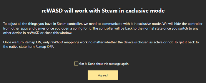 How to configure Steam controller without Big Picture
