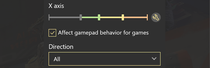 How to stop stick drift with reWASD?