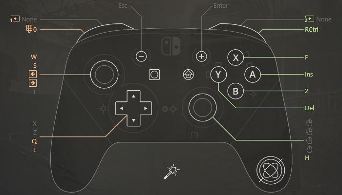 How to use JoyCons on PC as one controller with reWASD 4.1, and remap  PowerA Nintendo Switch controller on PC