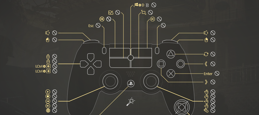 PS4 controller that helps use PS4 controller on PC
