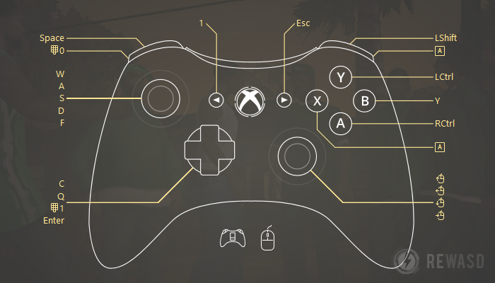 Xbox One Elite Controller App Map Controller to Keyboard