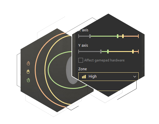 Adjust Stick Zones