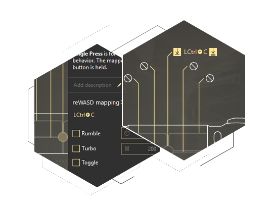Map key or combo to the touchpad click