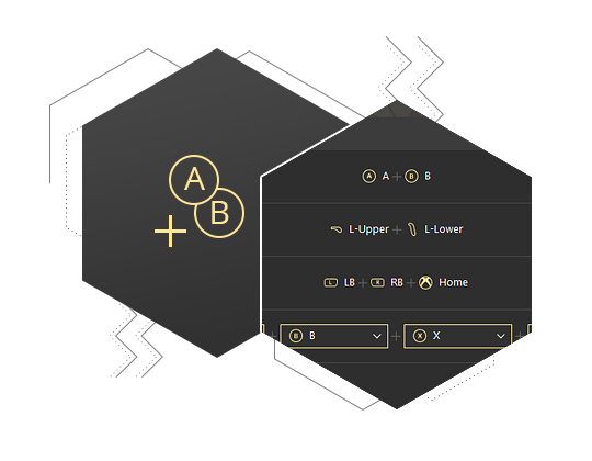 Create Shortcuts out of gamepad buttons